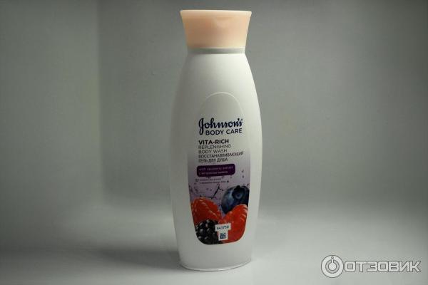 Восстанавливающий гель для душа Johnson's Body Care Vita-Rich фото