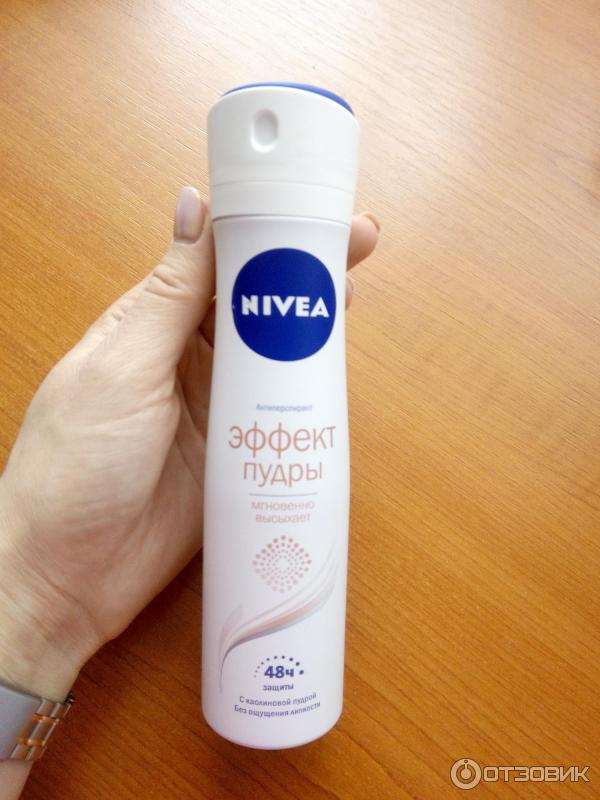 Дезодорант-антиперспирант Nivea Эффект пудры спрей фото