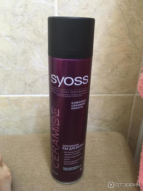 Лак для волос Syoss ceramide complex фото