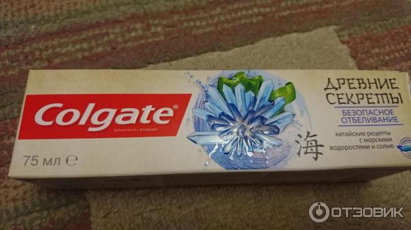 Зубная паста Colgate Древние секреты Безопасное отбеливание