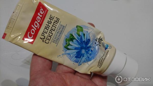 Зубная паста Colgate Древние секреты Безопасное отбеливание