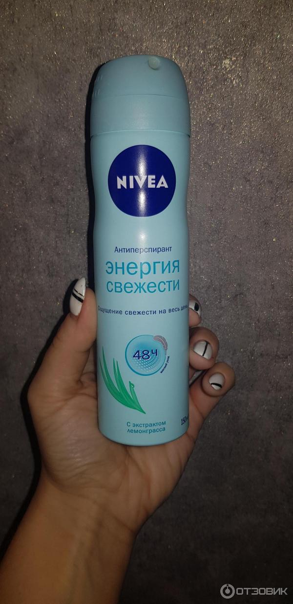 Дезодорант-антиперспирант спрей Nivea Энергия свежести фото