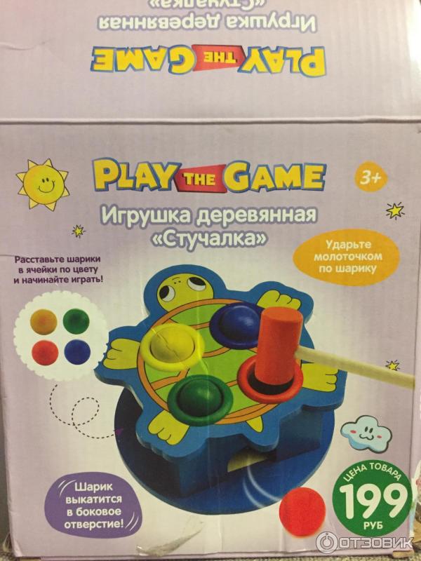 Игрушка деревянная Play the Game Стучалка фото