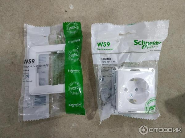 Розетка Schneider Electric W-59 Потенциал фото