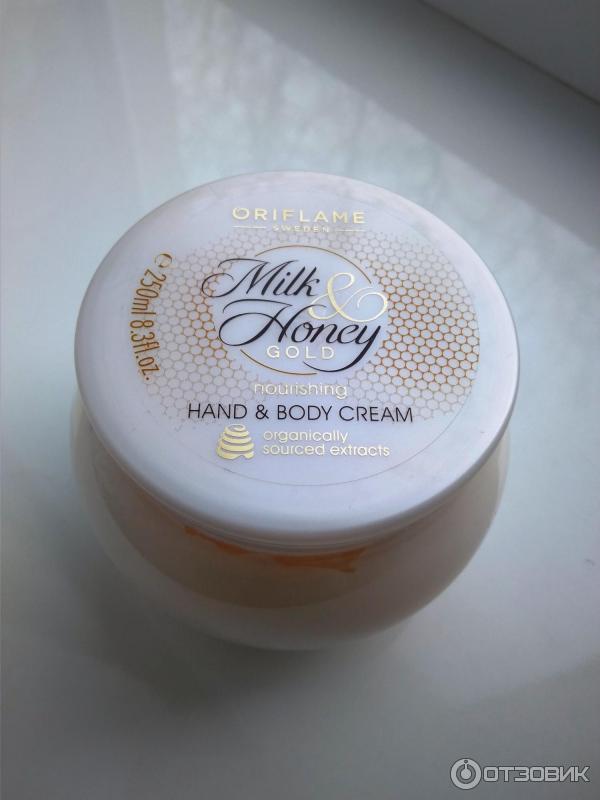 Крем для тела Oriflame Milk Honey Gold