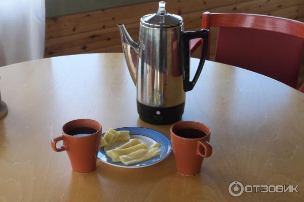 завтрак в Branna camping