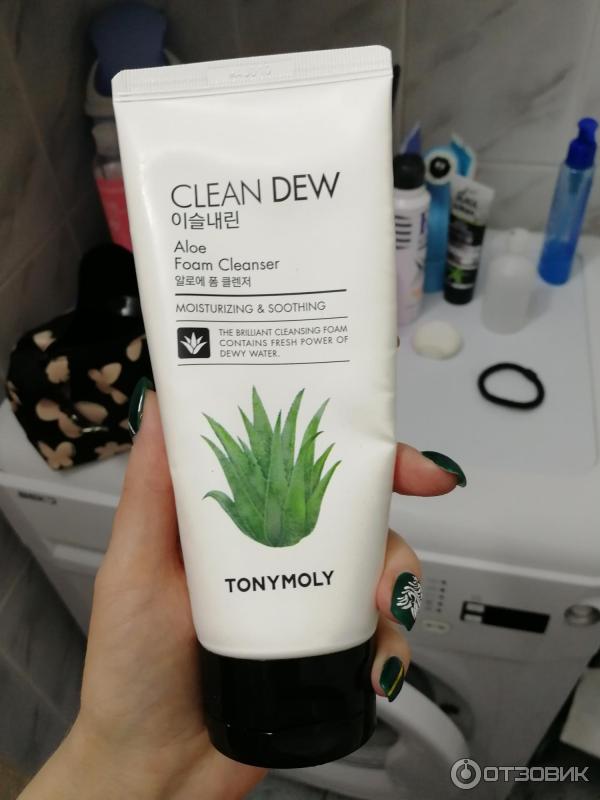 Крем-пенка для умывания Tony Moly Clean Dew Seed Foam Cleanser фото