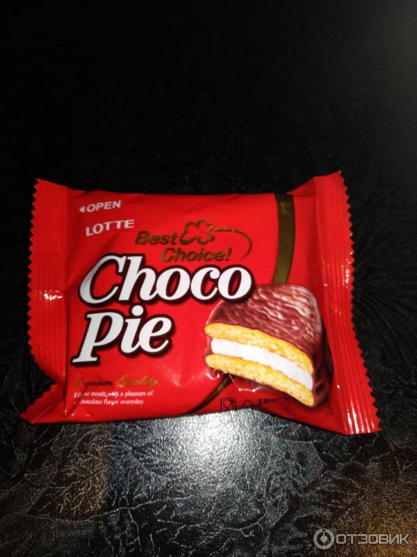 Печенье Lotte Choco Pie фото