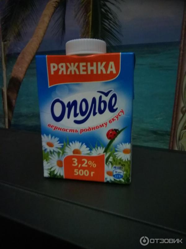 Ряженка Ополье 3,2% фото