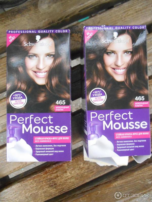 Краска-мусс для волос Schwarzkopf Perfect Mousse фото