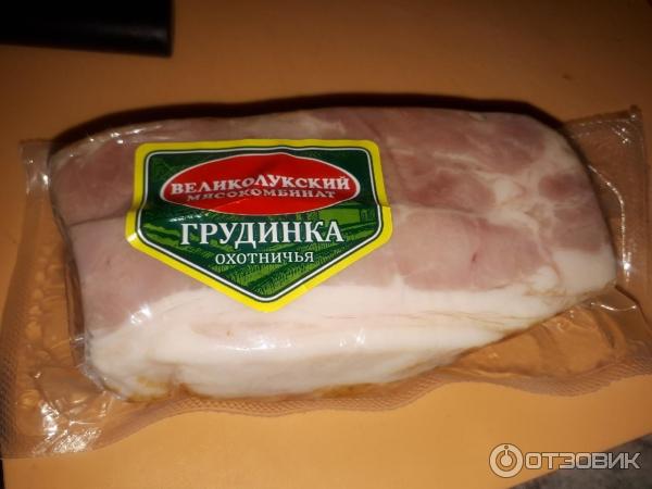 Грудинка Великолукский мясокомбинат Охотничья фото