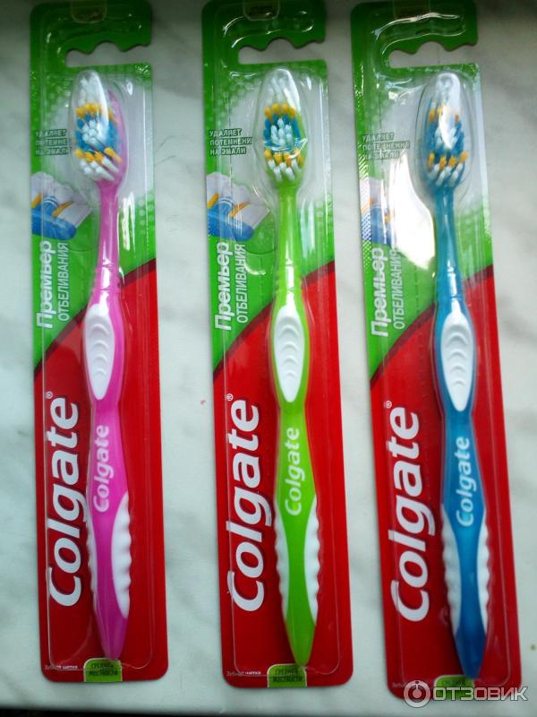 Зубная щетка Colgate Премьер отбеливания фото