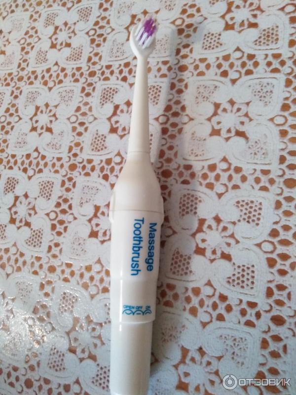 Электрическая зубная щетка Lucky Star Massage Toothbrush LS-01338 +2 насадки фото