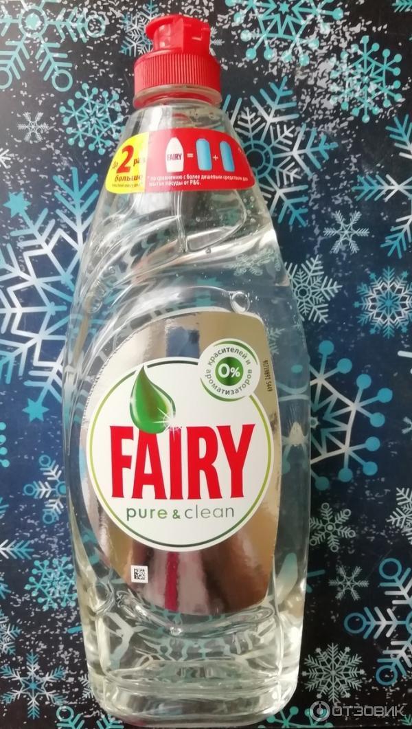 Средство для мытья посуды Fairy Pure&clean фото