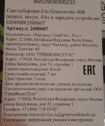 Снегоуборочная машина аккумуляторная Greenworks GD40SB фото