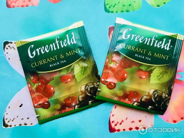 Чай Greenfield Currant & Mint в пакетиках фото