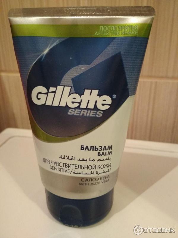 Гель после бритья Gillette с Алоэ Вера фото