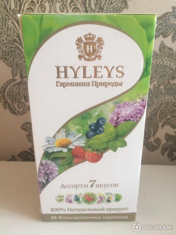 Чай Hyleys Nature's Harmony 7 вкусов фото