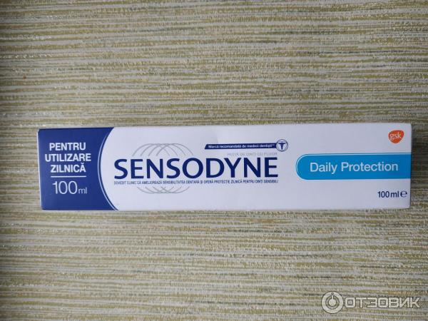 Зубная паста Sensodyne Ежедневная защита фото