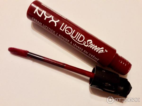 Жидкая губная помада NYX LIQUID SUEDE фото