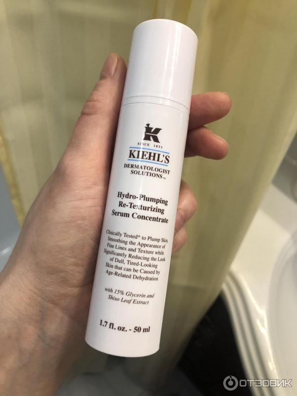 Сыворотка Kiehl's Hydro-Plumping Re-Texturizing Serum Concentrate фото