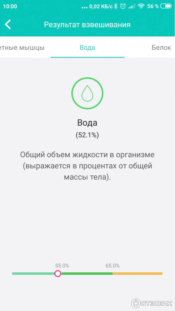 Весы Xiaomi Вода