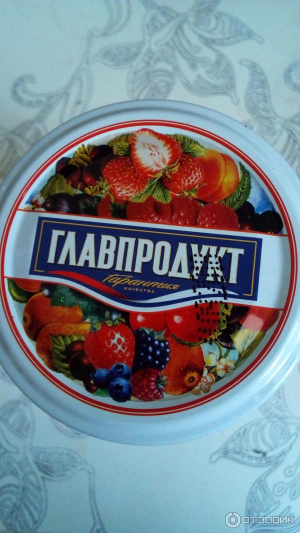 Земляника протертая с сахаром Главпродукт фото