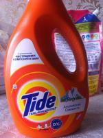 Гель для стирки Tide фото