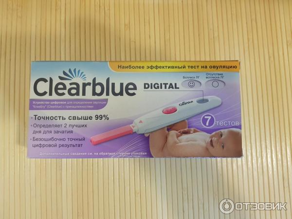 Тест на овуляцию Clearblue фото