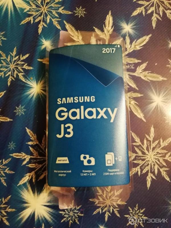 Смартфон Samsung Galaxy J3 2017 фото