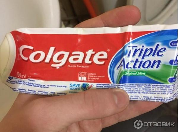 Зубная паста Colgate Тройное действие фото