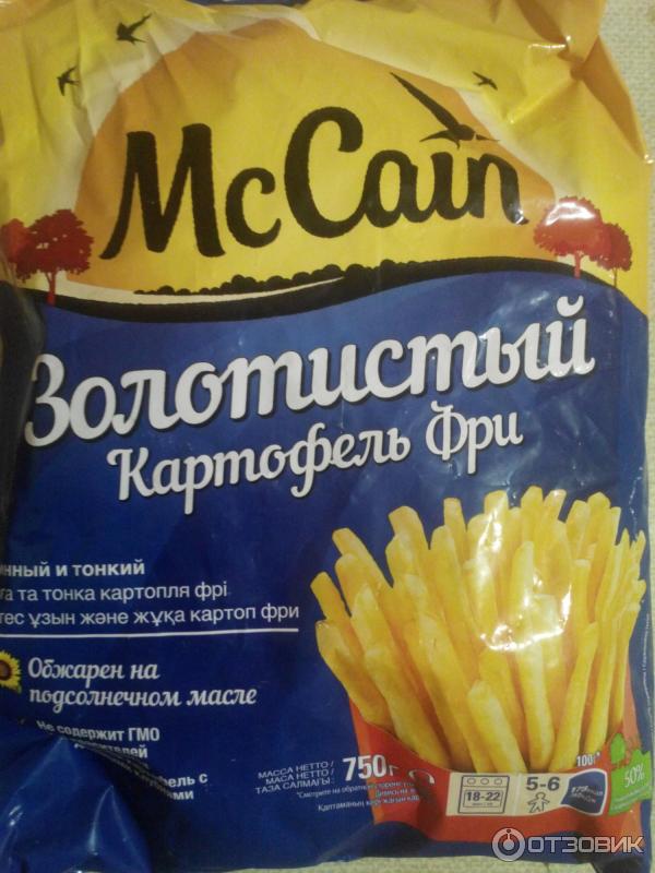 Картофель фри McCain Золотистый фото