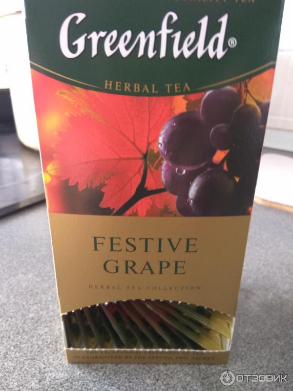 Травяной чай Greenfield Festive Grape фото