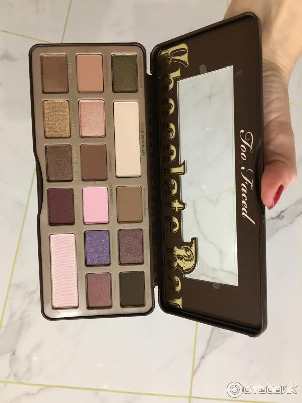 Палетка теней Too Faced Chocolate Bar Eye Shadow Collection фото