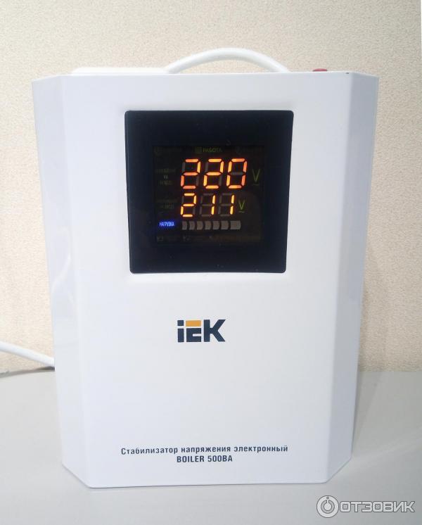 Стабилизатор напряжения IEK Boiler 0,5 кВА фото