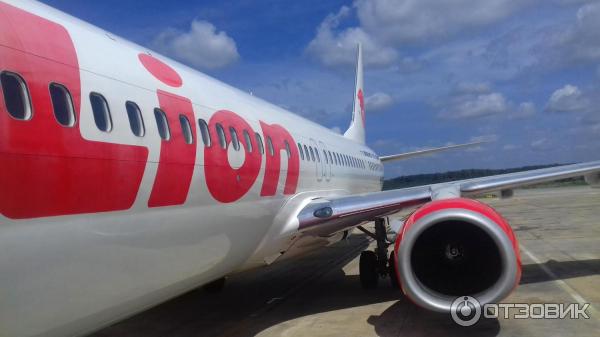 Самолет Thai Lion Air вблизи