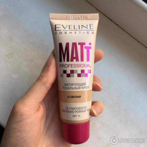 Тональный крем Eveline Cosmetics Matt Professional фото