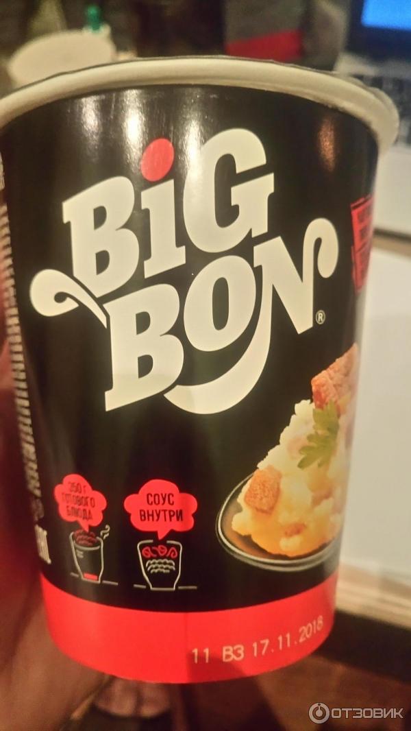 картофельное пюре Big Bon