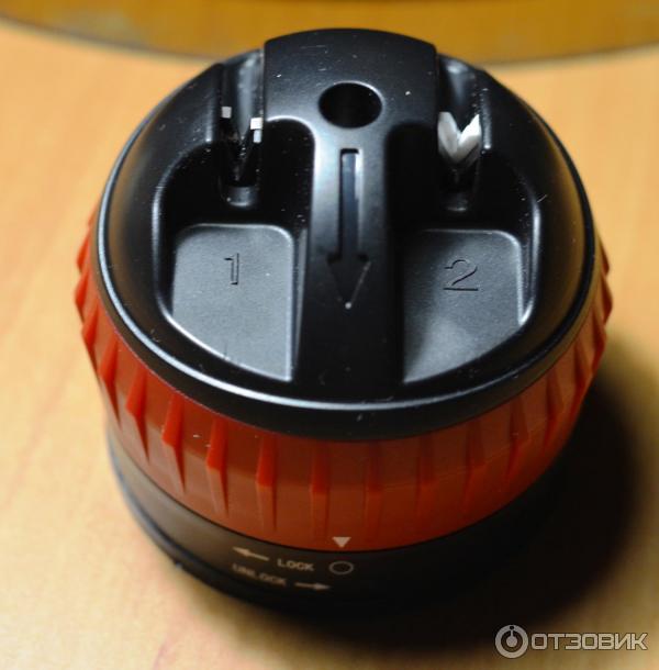 Видны два заточных элемента.