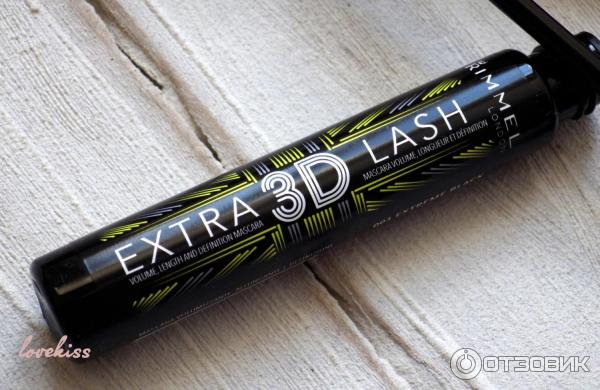 Тушь для ресниц Rimmel Extra 3D Lash фото