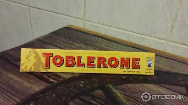 Швейцарский шоколад Toblerone фото