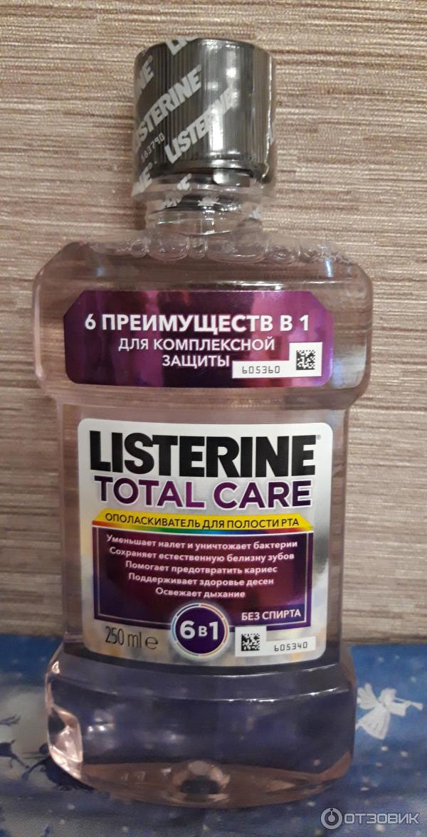 Ополаскиватель для полости рта Listerine Total Care 6-in-1 фото