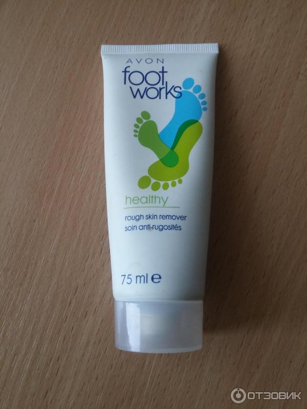 Средство для смягчения огрубевшей кожи ног Avon Footworks Healthy фото