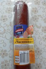 Колбаса Колбасный ряд "Часникова" фото
