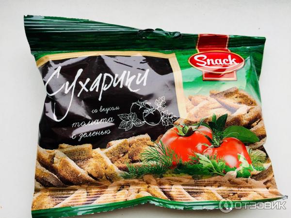 Сухарики Snack фото