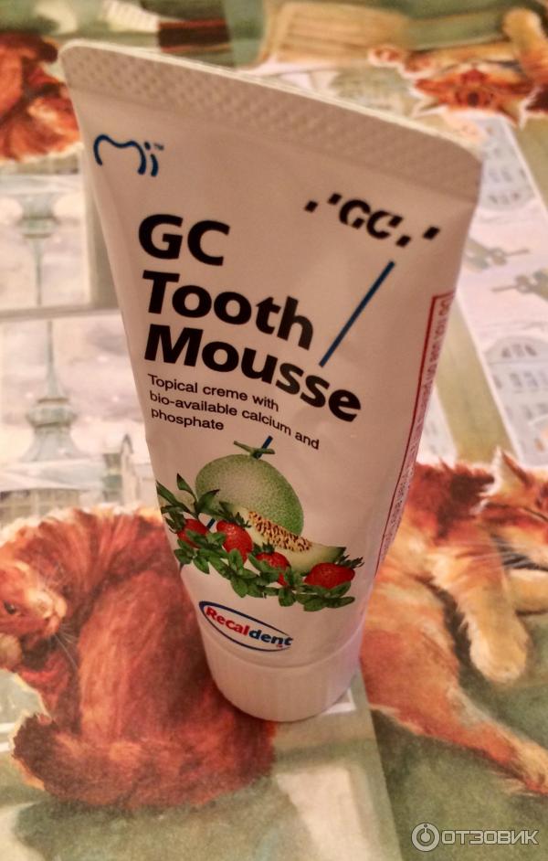 Профессиональный стоматологический крем GC Tooth Mousse фото