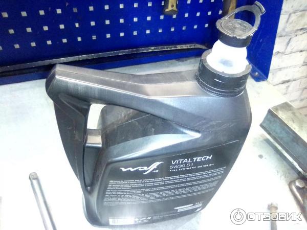 Отзыв о Моторное масло Wolf Vitaltech 5W30 D1 | Нормальное.