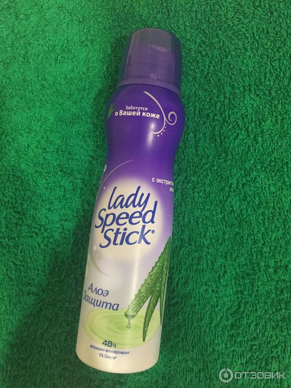 Дезодорант-антиперспирант спрей Lady Speed Stick Алоэ защита фото