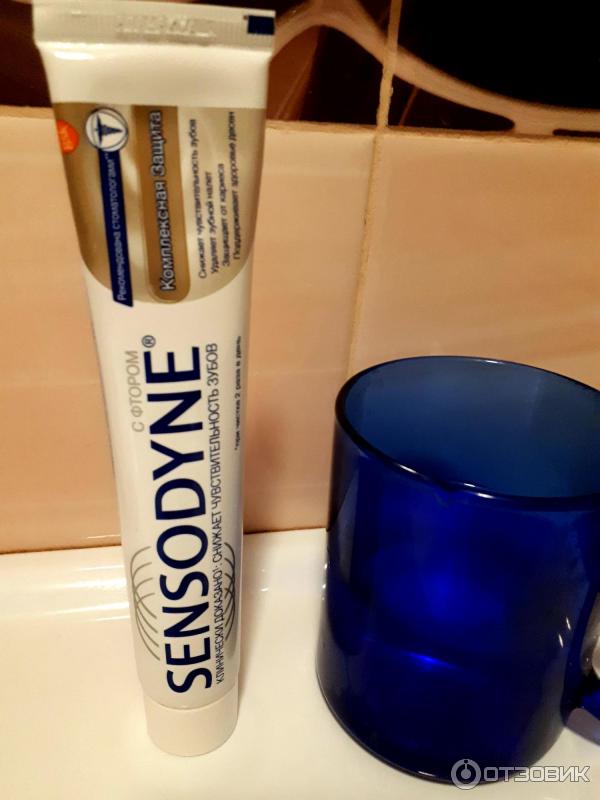 Зубная паста Sensodyne Комплексная защита фото