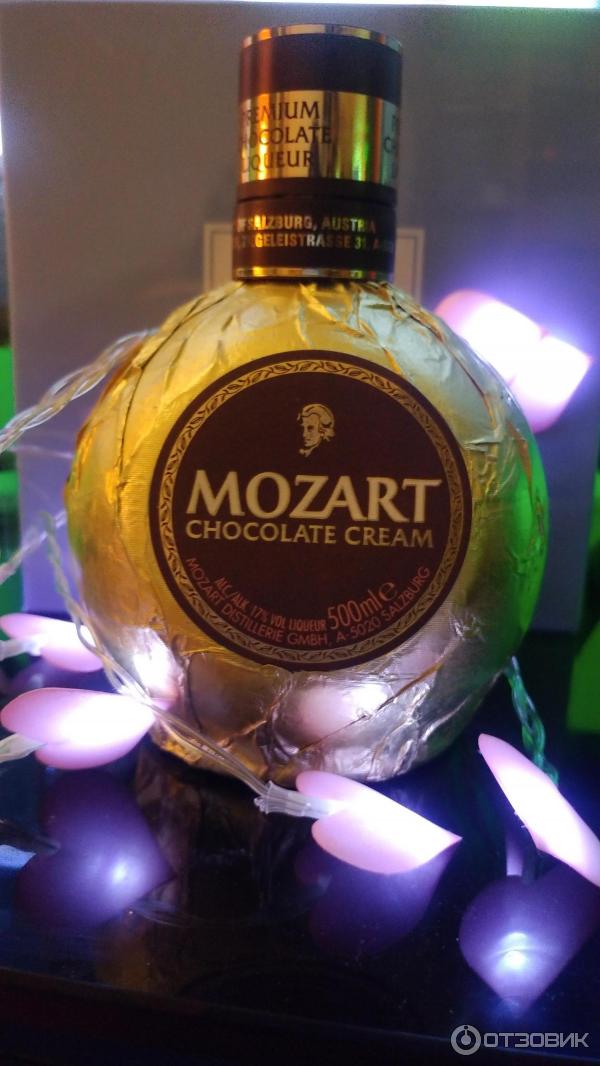 Шоколадный ликер Mozart Gold Chocolate фото